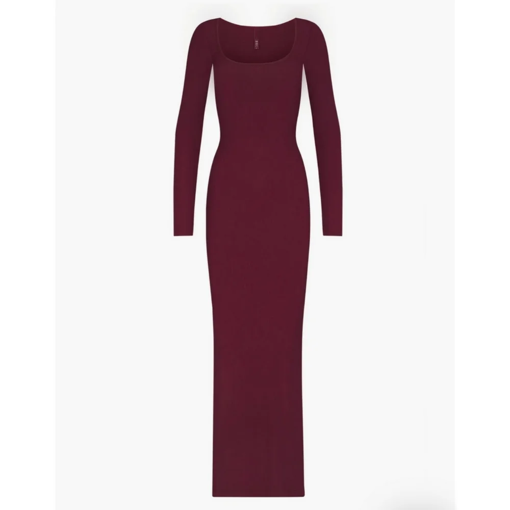 SKIMS soft lounge Long Sleeve Dress Large - Picture 3 of 6